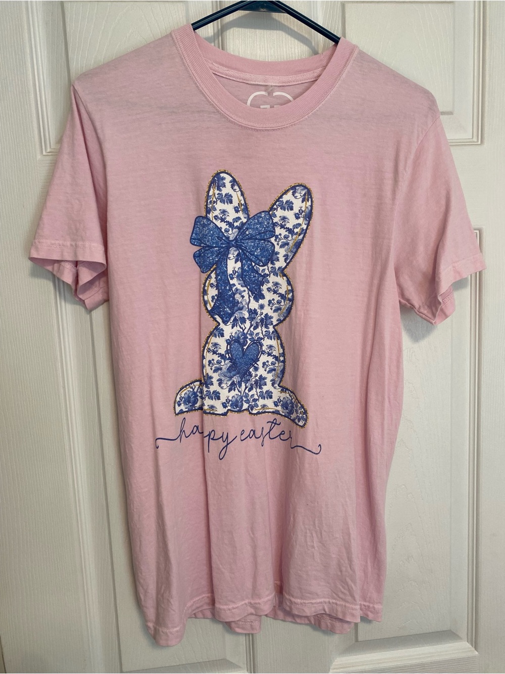 Pink Easter Bunny Graphic Tee